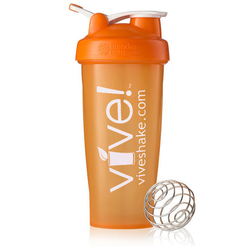 BlenderBottle® Vive Classic 28 oz Shaker Bottle - Orange & White