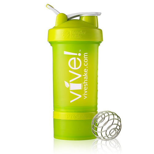 BlenderBottle® Vive Prostak 22oz. Shaker Bottle - Green & White