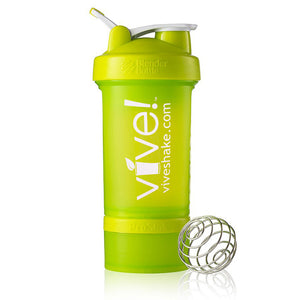 BlenderBottle® Vive Prostak 22oz. Shaker Bottle - Green & White