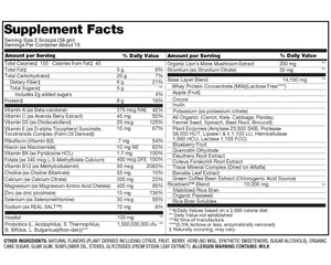 Vive Whole Food Nutritional Supplement (15 Servings - Chocolate)